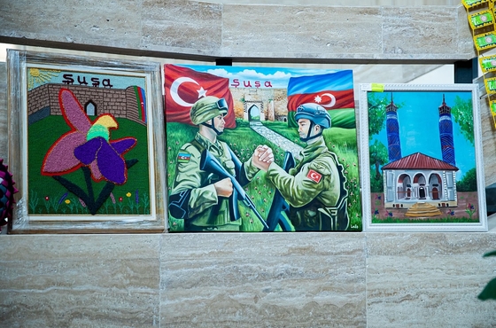 "Şərq Bazarı" ticarət kompleksində əlilliyi olan şəxslərin yaradıcılıq-sərgi müsabiqəsinə start verilib